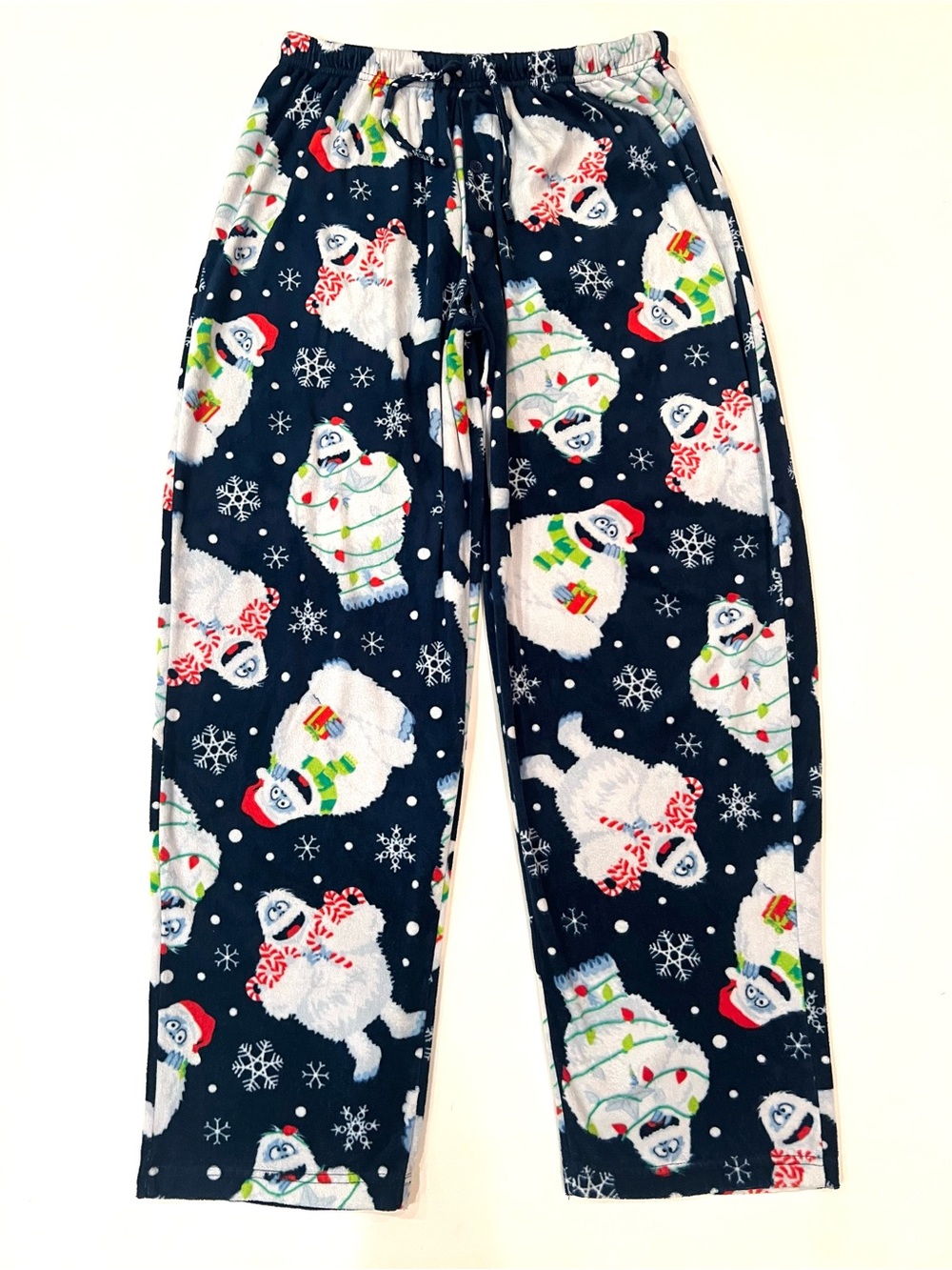 Abominable Snowman Bumble Rudolph Red Nosed Reindeer Lounge Pajama PJ Pants XL